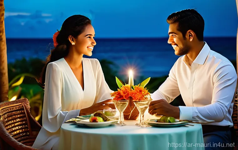 모리셔스 올인클루시브 리조트 - **Joyful Beach Day at an All-Inclusive Mauritian Resort**
    A dynamic and cheerful scene on a pris...