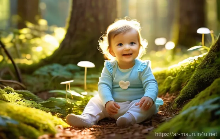 모리셔스 국제 공항 정보 - **Prompt 1: Whimsical Forest Playtime**
    A happy toddler, approximately 18 months old, giggling j...